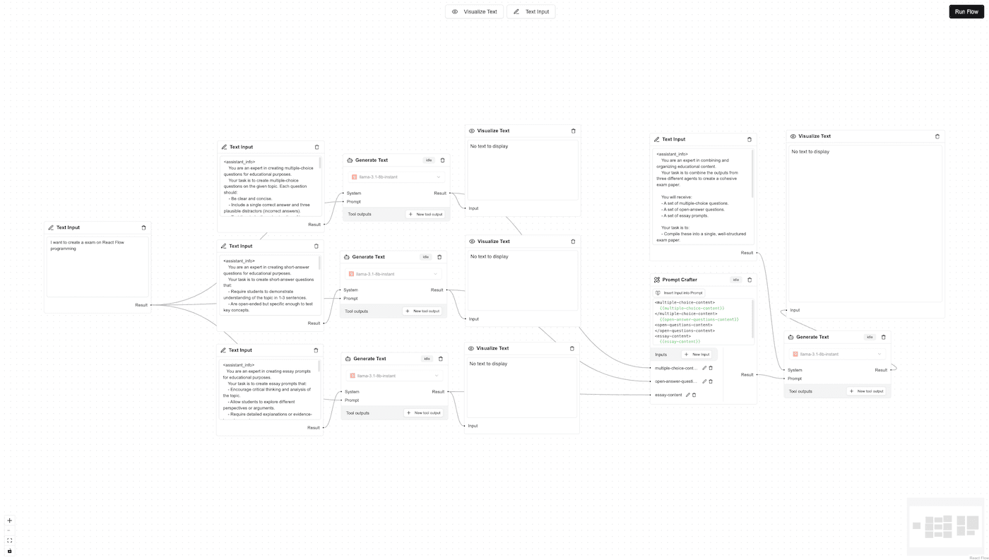 A Screenshot of the simpleai parallelization workflow.